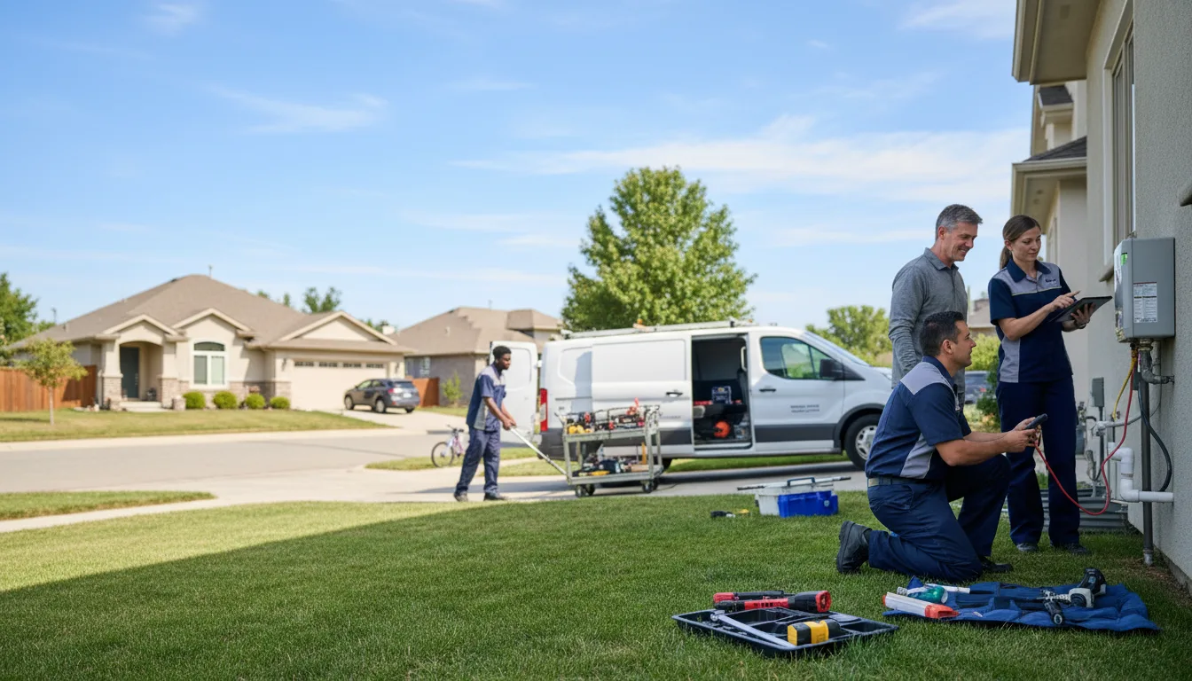 Tankless water heater service in Livermore, CA